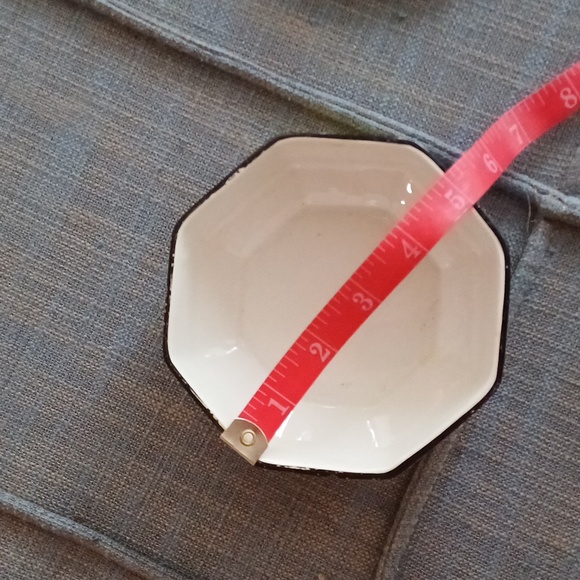 Cauldon Ware Porcelain covered dish 1930s Art Nouveau England - Picture 9 of 11